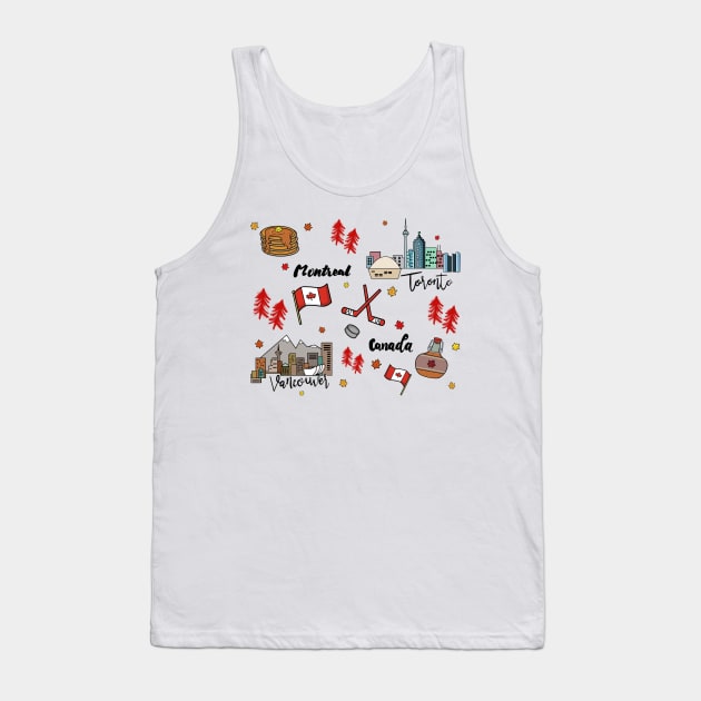 Canadian eh Tank Top by Pizzafairy 